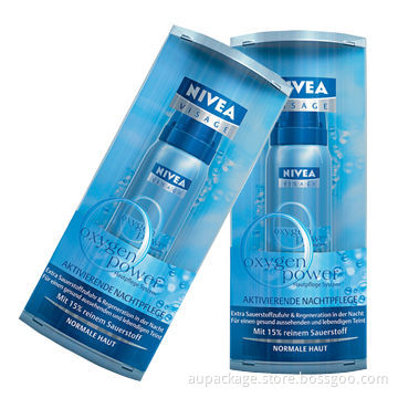 Cosmetics Package Boxes with Excellent Printing, Made of PET Material